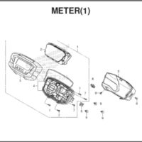 F2 – Meter (1) – Katalog Honda BeAT K1A