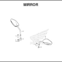 F3 Mirror Cover