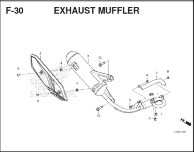 F30 Exhaust Muffler