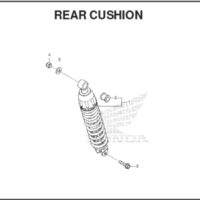 F36 – Rear Cushion – Katalog Honda BeAT K1A