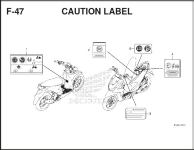 F47 Caution Label