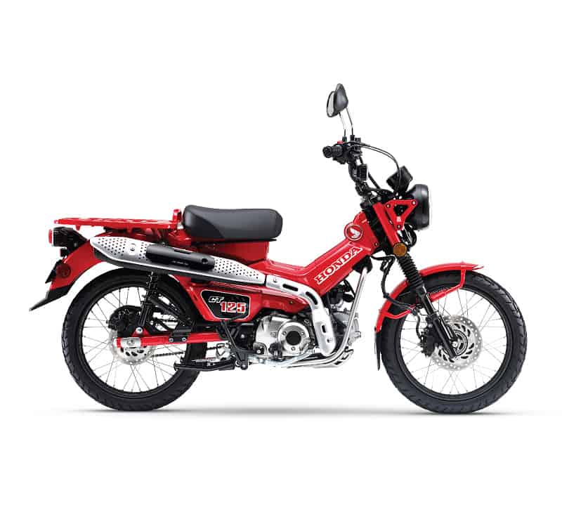 Honda CT125 Glowing Red