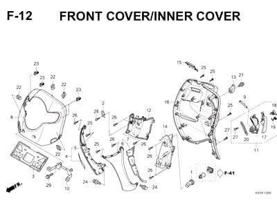 F12- Front Cover/ Inner Cover