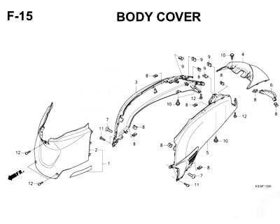 F15 Body Cover