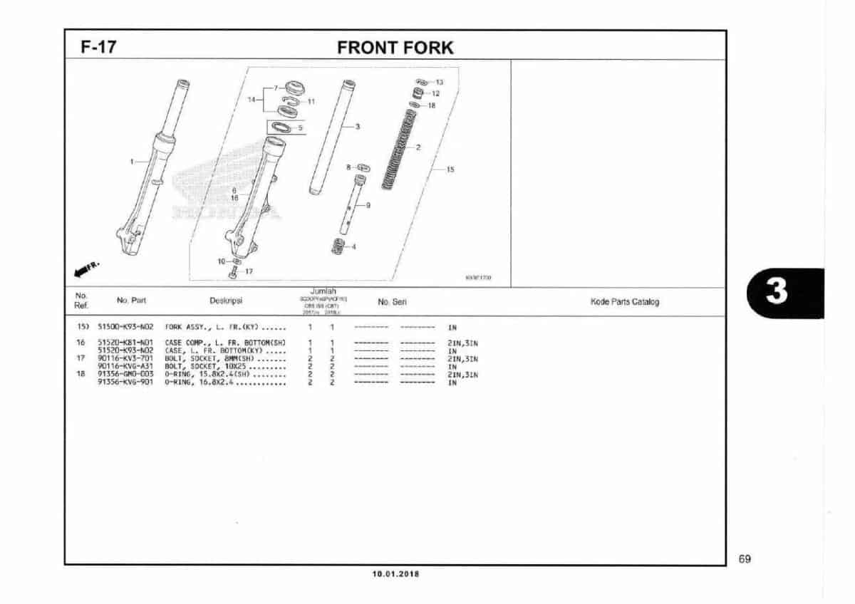 F17- Front Fork