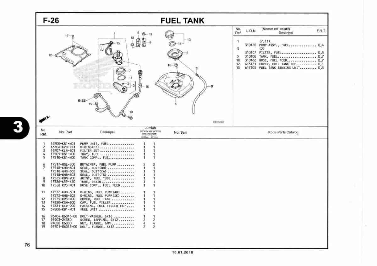 F26 Fuel Tank