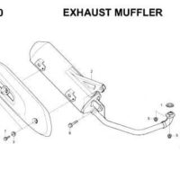 F30- Exhaust Muffler – Katalog Honda Scoopy eSP K93H