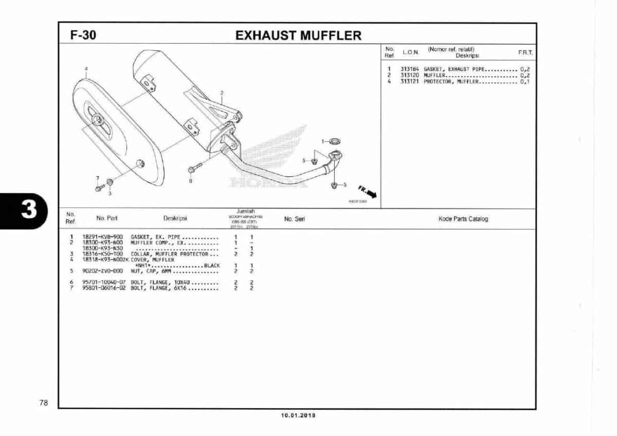 F30- Exhaust Muffler