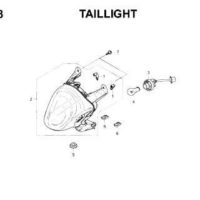 F38- Taillight – Katalog Honda Scoopy eSP K93H