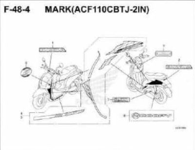 F48-4- Mark (ACF110CBT-2IN) – Katalog Honda Scoopy eSP K93H