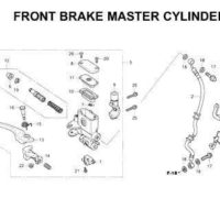 F5- Front Brake Maker Cylinder cover