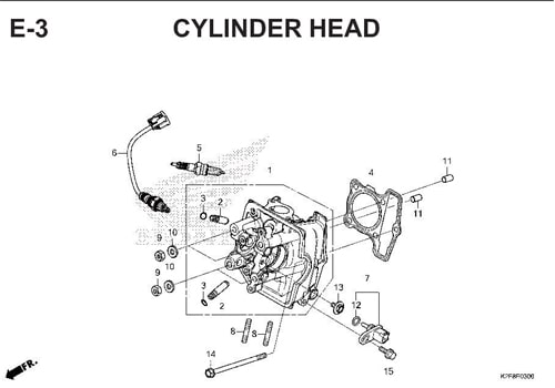 E-3-CYLINDER-HEAD