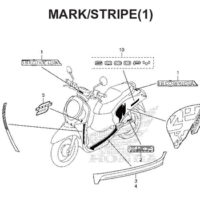 F-14 Floor Step – Katalog Honda Scoopy eSP K2F