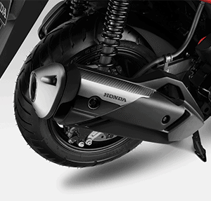 Garnish Cover Muffler Honda PCX 160