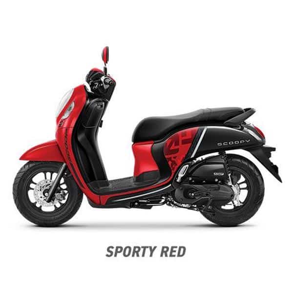 Scoopy K2F Sporty Red