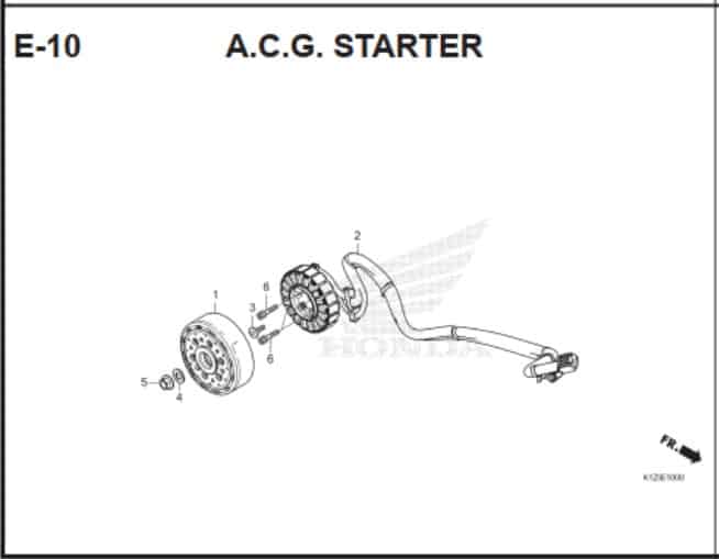 E-10 A.C.G Stater