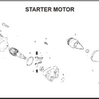 E-12 Starter Motor