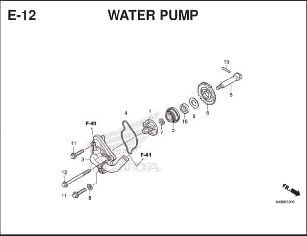 E-12 Water Pump