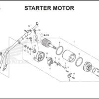 E-13 Starter Motor