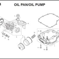 E-14 Oil Pan Oil Pump