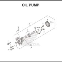 E-14 Oil Pump – Katalog Suku Cadang Honda New CBR 150R K45R