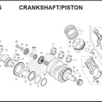 E-16 Crankshaft Piston