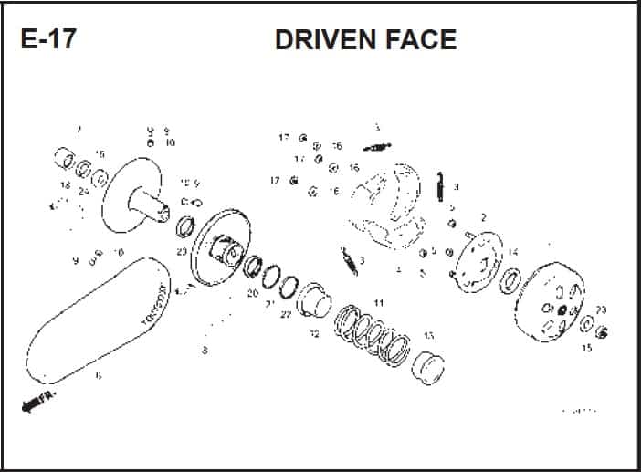 E-17 Driven Face