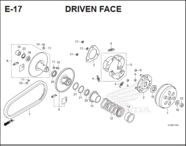 E-17 Driven Face