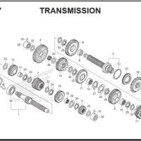 E-17 Transmission – Katalog Suku Cadang Honda CBR250 RR K64J