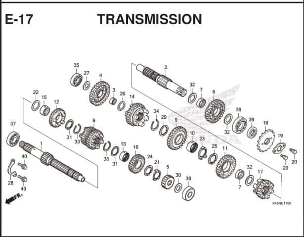 E-17 Transmission