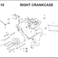 E-19-10 Right CrankCase