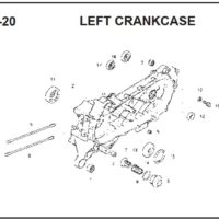 E-19-20 Left Crankcase