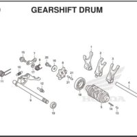 E-19 Gearshift Drum