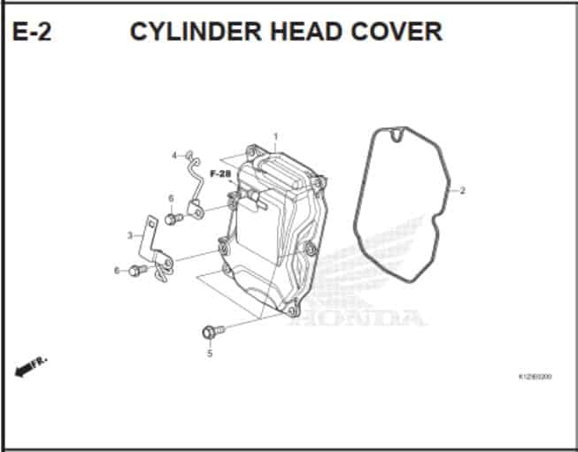 E-2 Cylinder Head Cover