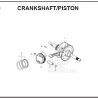 E-20 CrankShaft Piston