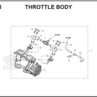 E-23 Throttle Body – Katalog Suku Cadang Honda CBR250 RR K64J