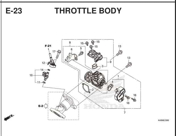 E-23 Throttle Body