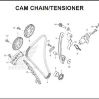E-4 Cam chain Tensioner