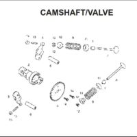 E-4 Cams haft Valve