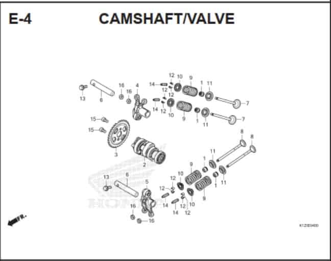 E-4 Camshaft Valve