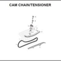 E-5 Cam Chain Tensioner