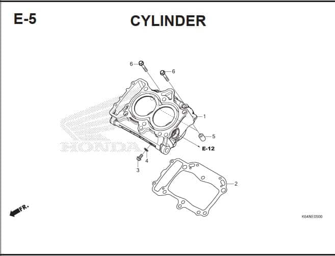 E-5 Cylinder