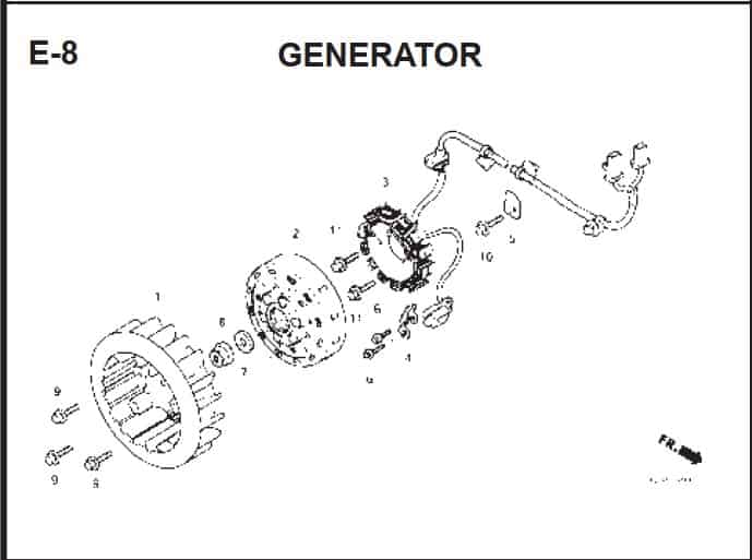 E-8 Generator