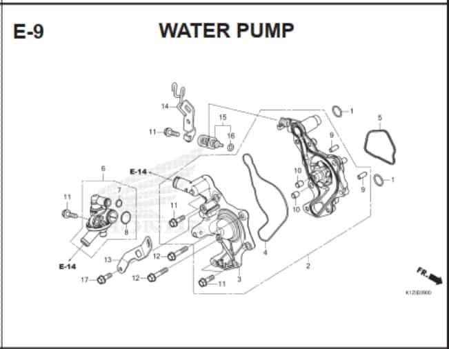 E-9 Water Pump