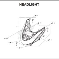 F-1 Headlight
