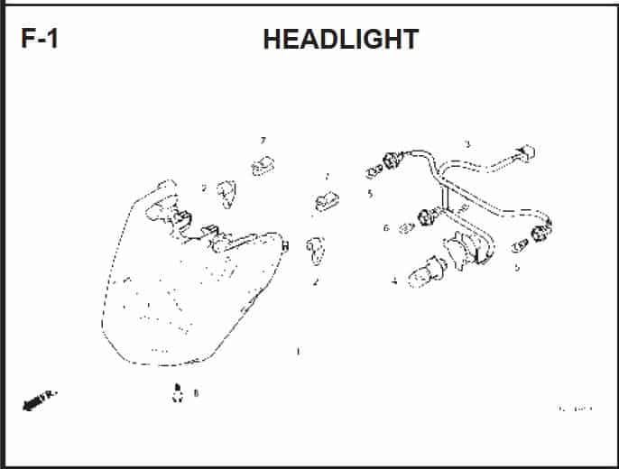 F-1 Headlight