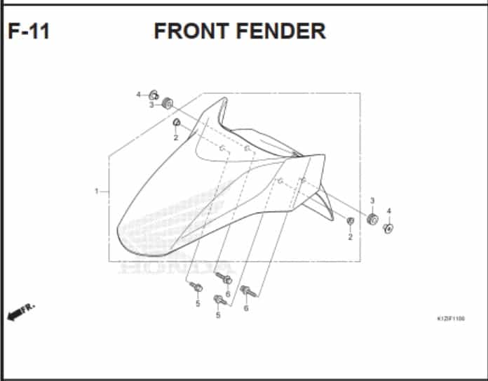 F-11 Front Fender