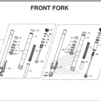 F-11 Front Fork – Katalog Suku Cadang Honda New CBR 150R K45R