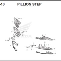 F-14-10 Pillion Step