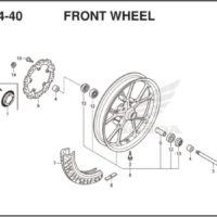 F-14-40 Front Wheel